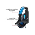 thumbnail image 2 of Enhance Voltaic Pro Gaming Headset - Stereo - USB - Wired - 32 Ohm - 20 Hz - 20 kHz - Over-the-ear - Binaural - Circumaural - 7 ft Cable - Omni-directional Microphone - Black, Blue, 2 of 7