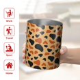 thumbnail image 5 of Leopard 12oz Stainless Steel Coffee Mug – Double-Wall Insulated Cup with Spill-Resistant Lid, 360° Full-Print Design, Keeps Drinks Hot & Cold for Home, Office, Travel,Thanksgiving,Christmas, 5 of 5