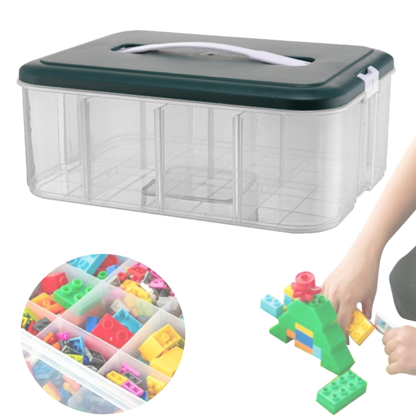 Axioma Portable Building Blocks Storage Gaming Building Blocks Container Case for Craft single layer