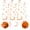 Orange, variant on Swirls Party Decorations,Orange Hanging Plastic Streamer,Graduation Celebration Swirl,Party Decorations for Indoor and Outdoor(12 Double-Swirls,12 Single-Swirls)