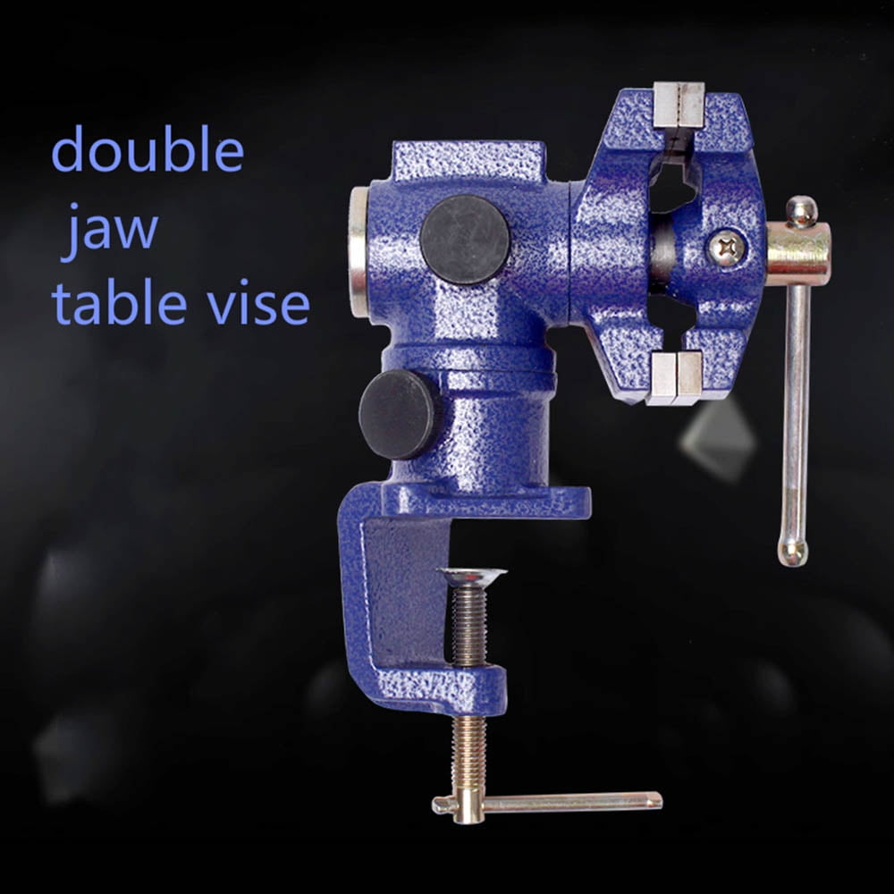 New Double Jaw Table Vise Multifunction Table Pliers Clamp 360 Degree