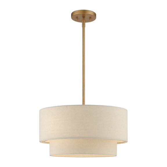 Livex Lighting - Bellingham - 3 Light Pendant In Mid-Century Modern Style-17