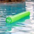 thumbnail image 3 of Aqua Lily Pad Durable Buoyant Soft Vinyl Foam Pool Noodle Float, Lime Green, 3 of 4