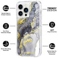 thumbnail image 3 of Case-Mate Tough Prints Case for Apple iPhone 13 Pro - Navy Marble, 3 of 6