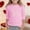 #1-Pink, variant on YaEYa Girls Bow Graphic Shirt 3/4 Sleeve Tops Crew Neck T-Shirts Cute Basic Tees Shirts for Kids 3-14 Years