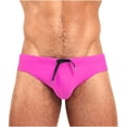 thumbnail image 2 of Kakii Men's Quick Dry Swim Briefs Bikini Swimsuit Board Shorts with Adjustable Drawstring, 2 of 4