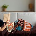 thumbnail image 3 of Enjoy the Little Things Soft Flannel Fleece Blanket, Funky Chirping Birds on Trees with Retro Hand Written Calligraphy, Cozy Plush for Indoor and Outdoor Use, 70" x 90", Multicolor, by Ambesonne, 3 of 5