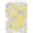 thumbnail image 2 of Brown, Denise 23x32 White Modern Wood Framed Museum Art Print Titled - Metric Pantone Yellow, 2 of 4