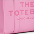 thumbnail image 5 of Marc Jacobs Womwns The Leather Medium Tote Bag Fluro Candy Pink One Size H004L01PF21-69, 5 of 8