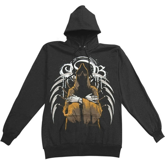 Children Of Bodom Men's  Skythe Hooded Sweatshirt Black