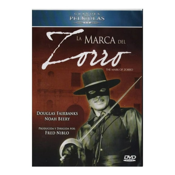 La Marca Del Zorro Douglas Fairbanks Pelicula Dvd TITANIUM