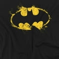 thumbnail image 3 of Batman Paint Roller Logo Kids T Shirt (Large) for Youth Toddler Boys and Girls, Black, 3 of 5