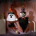 thumbnail image 3 of Cateissary Colgante de Halloween Festival Puerta colgante Ventana Accesorios de decoración de miedo Oficina Bar Café Casa embrujada Adorno Regalos Niños Sombrero largo, 3 of 6