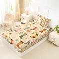 thumbnail image 4 of Erosebridal Cowgirl Cowboy Twin Sheet Sets for Kids, Western Cactus Bedding, 3pcs, 4 of 5