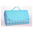 thumbnail image 2 of ZHAOCHENG Manta de picnic 200 X 190 cm Tejido impermeable de alta calidad Sin arena ni polvo / Picnic de playa, acampada, senderismo y excursiones 145*80cm azul y blanco, 2 of 3