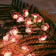 thumbnail image 3 of Sakura LED Lights, Cherry Blossom String, Flower String Lights, Pink Cherry Fairy Lights for Party, Holiday, Wedding, Birthday, Atmosphere (3M), 3 of 5