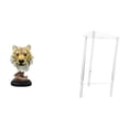 thumbnail image 1 of Escultura moderna de cabeza de tigre, figura de animal acrílica, decoración minimalista para muebles de sala de estar, dormitorio, estantería, mesa, p, 1 of 8