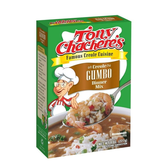 Tony Chacheres Creole Gumbo Dinner Mix, 8-Ounce Units (Pack of 4)