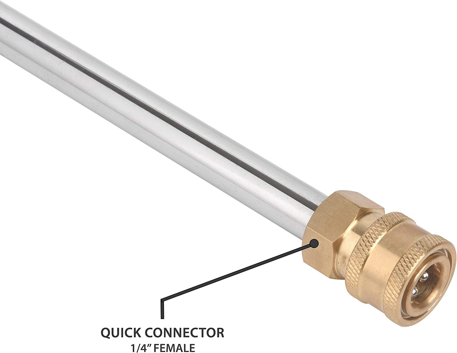 ® Car Pressure Washer Extension Wand - Power Washer Wand Extension for Car Wash - Short Pressure Washer Wand Replacement - Pressure Washer Accessories & Attachments - 1/4” Quick Connect Plug