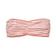 thumbnail image 2 of Aeropostale Sujetador bandeau a rayas para mujer, naranja, grande Aeropostale Bandeau, 2 of 2