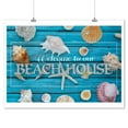 thumbnail image 2 of Seashells, Welcome to Our House (9x12 Wall Art Print, Home Decor), 2 of 3