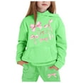 thumbnail image 3 of CHENge Girls&Boys Sweat Suit Set - 2 Piece Soft Fleece Pullover Hoodies and Athletic Cargo Jogger Sweatpants for Boys (5-18), 3 of 5