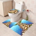 thumbnail image 4 of UttpKLBx Non-Slip Machine Wash Dry Plush Bath Mats Bath Mat Rug for Bathroom Non Slip Bathroom Mat Super Water Absorbent Bath Mat, for Shower Bathroom Floors (H), 4 of 7