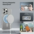 thumbnail image 3 of MyBat Pro Savvy Series MagSafe Case for Apple iPhone 16 Pro Max - Clear Glitter, 3 of 5