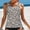 White, variant on VBVC Tank Tops Swimsuits for Women Classic Print High Neck Tankini Tops Two Piece Bathing Suit