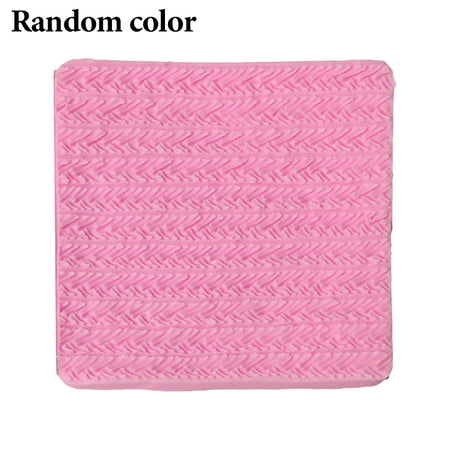

Jueka Easy Clean Square Knitting Texture Fondant Cake Decor Baking Tool Cookie
