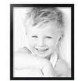 thumbnail image 2 of ArtToFrames 15" x 18" Satin Black Tall Picture Frame, 15x18 inch Black Wood Poster Frame (WOM-1852), 4 Pack, 2 of 7