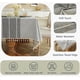 thumbnail image 4 of Mantel Alsoo de lino de algodón impermeable, 140 x 140 cm, color gris, 4 of 6