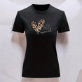 thumbnail image 3 of Playera Blusa Con Estampado De Corazon My Kernel Animal Print Ropa Para Mujer Color Negro Talla Chica Marca Emil SaEs, 3 of 4