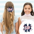 thumbnail image 4 of Mother's Day Gifts Moocorvic Hair Clips Independence Day Hair Barrettes Patriotic Party Claw Clips Hair Accessories For Women Bow Hairpin USA Stars Hair Clips Hair Jaw Clamp Head, 4 of 5