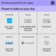 thumbnail image 2 of Laptop HP Chromebook Plus de 14 pulgadas, pantalla FHD, Intel Core i3-N305, 8 GB de RAM, 128 GB UFS, gráficos Intel UHD, Chrome OS 14a-nf0050nr (2024), 2 of 5