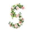 thumbnail image 2 of NWOKYZGH 70" Rose Vine Artificial Flower Garland Fake Hanging Rose Ivy Plants 6ft for Wedding Home Party Garden Arrangement Decor, 2 of 6
