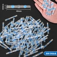 thumbnail image 4 of Sidaley 100 piezas Amplia gama de usos Conectores aislados a tope de soldadura Conexiones versátiles y duraderas Electrónica miscelánea azul, 4 of 6