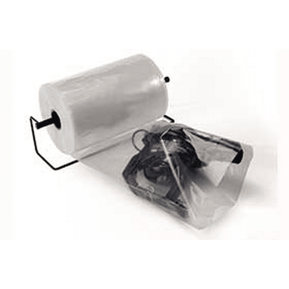 Clear Poly Tubing 6 mil, 10 inches X 1000 feet, Flat Wound LDPE, FDA/USDA Specs - 1 Roll