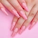 thumbnail image 1 of Uñas postizas acrílicas de cobertura total de Apuakthei, uñas postizas de color rosa, para mujeres y niñas, 24 unidades, 1 of 4