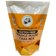 Magnolia Mixes Orange Gluten-Free Pound Cake Mix, 14 oz Bag