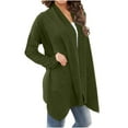 thumbnail image 4 of Cardigan Ouvert pour Femmes Manches Longues Léger Cardigan en Tricot Habillé Veste Décontractée d'Automne, 4 of 6