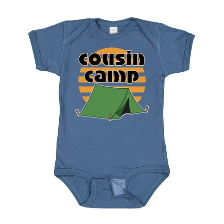 

Inktastic Cousin Camp Summer Reunion Boys or Girls Baby Bodysuit
