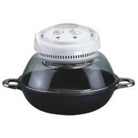 Convection Oven with Wok Base Nano-Carbon & FIR Heating (Best Cookware For Convection Oven)