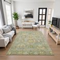 thumbnail image 6 of Addison Rugs Mayfield Premium Machine Washable Traditional Panel Aloe Rectangle Rug, 10' x 14', 6 of 6