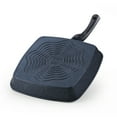 thumbnail image 6 of Cook N Home Non-Stick Square Grill Pan 11-Inch for Stove Tops, Square Frying Pans for Grilling on Stove Top, Made in Korea Die Cast Aluminum Marble Steak Cookware, Black, 6 of 7