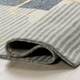 thumbnail image 5 of nuLOOM Shelley Abstract Striped Wool Area Rug, 5' x 8', Shelley Blue, 5 of 9