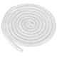 thumbnail image 1 of Junta de estufa de leña Uxcell, cuerda de sellado redonda de fibra de vidrio de 4/10" x 86.6" para puerta de chimenea/estufas de leña [Blanco], 1 of 6