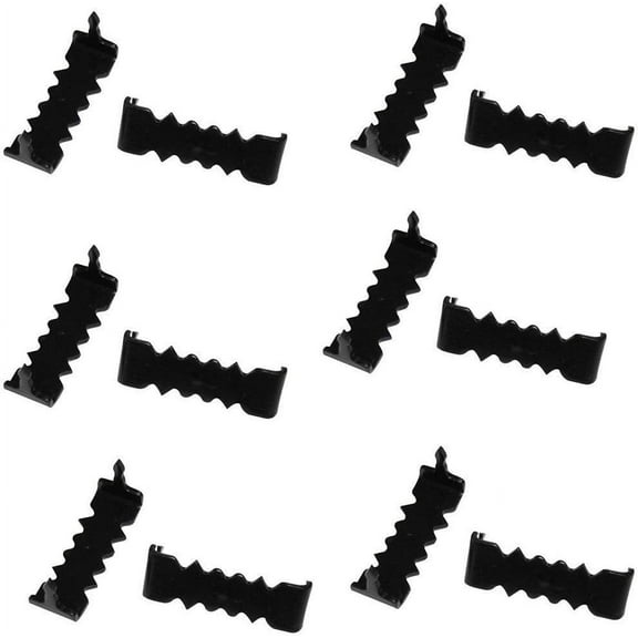 20 Pack 1" No Nail Sawtooth Hangers