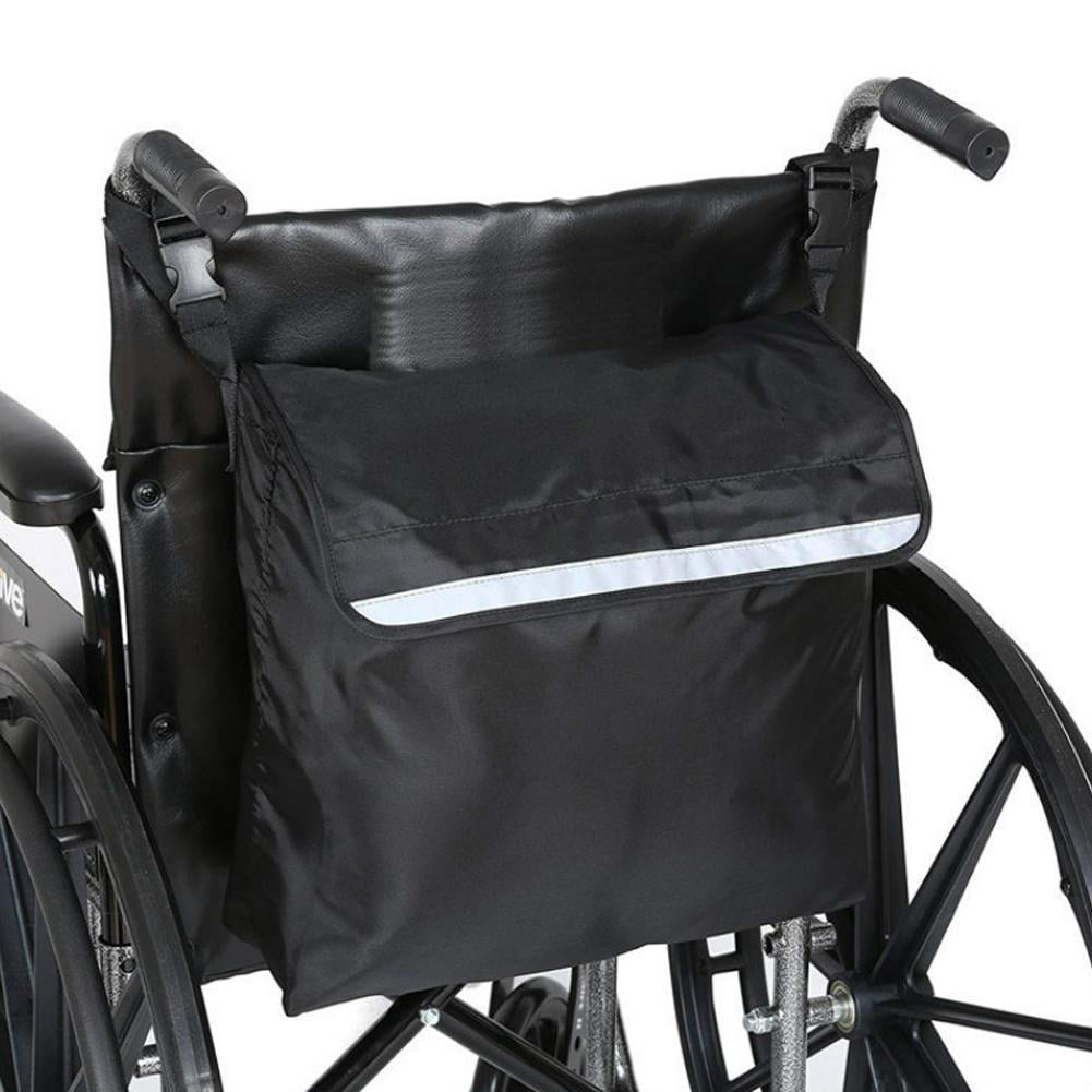 Wheelchair Bag, Mobility Aids, Wheelchair Bag Storage Tote Travel Messenger Backpack Accessory