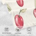 thumbnail image 5 of Yayeee 2 Pack Hand Towels for Bathroom 100% Cotton 16" x 28" Soft Absorbent Kitchen Towel, Red Cherry, 5 of 7